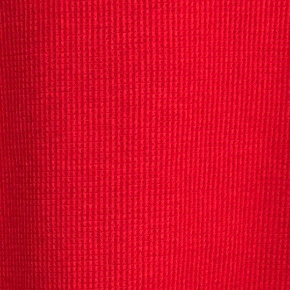 Gap Tall Red Thermal Long Sleeve Top M – Waffle Knit Layering Shirt - Picture 5 of 5